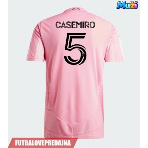 Lacne Muži Futbalové dres Inter Miami Casemiro #5 2026-27 Krátky Rukáv - Domáci